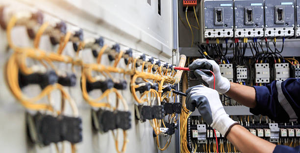 Professional Electrician technician working in Mayville, WI